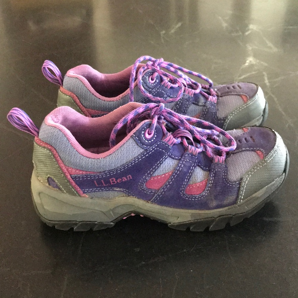 Kids L.L. Bean trail hiking shoes